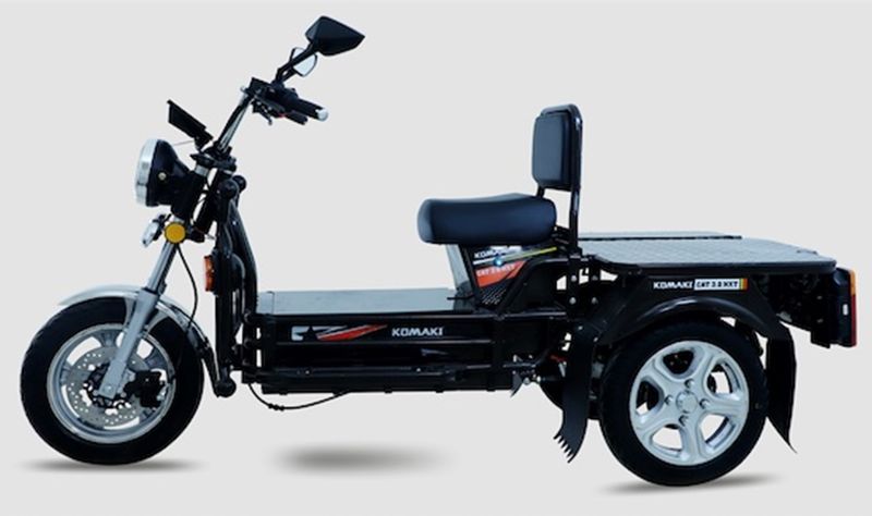 Komaki XGT CAT 3.0 Electric Three-Wheeler Launched At Rs 1.05 Lakh sgb