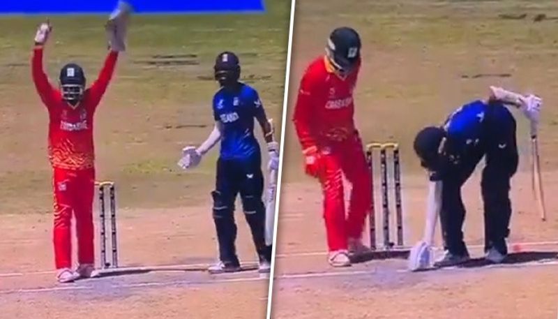 Cricket Obstructed the field controversy: Hamza Shaikh's unusual dismissal sparks social media frenzy osf