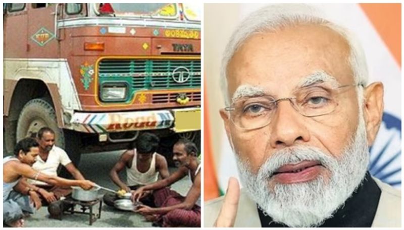 PM Modi says about the humane aspect of truck and lorry drivers in the mobility industry