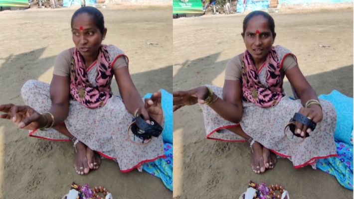 This Bangle Seller from Goa has charmed the internet with her Flueng english viral video Rya