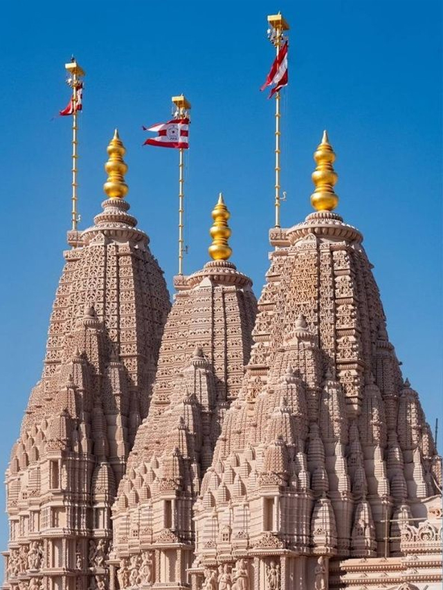 Stunning Inside Visuals of BAPS, First Hindu Temple in Abu Dhabi to be Inaugurated by PM Modi Rya