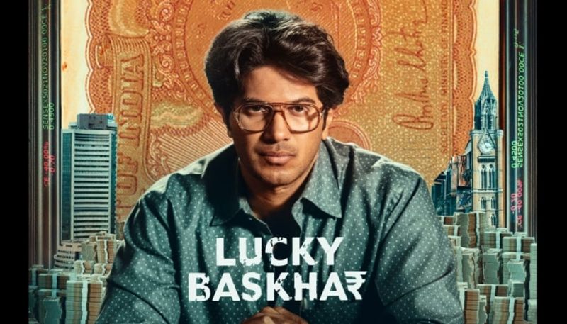 dulquer salmaan Telegu movie lucky bhaskar first look nrn 