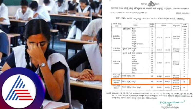 SSLC Preparatory Exam Schedule Controversy Muslim appeasement allegations at bengaluru rav