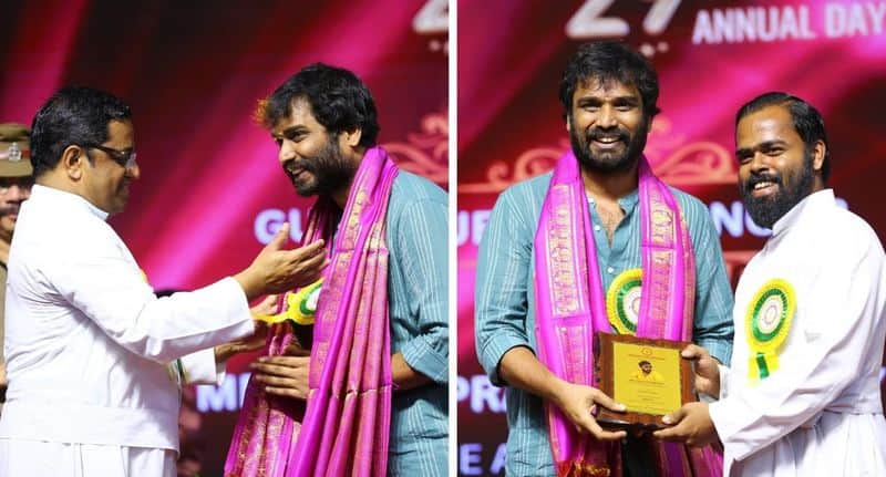 BiggBoss Fame Pradeep Antony Honoured in chennai christ School function gan