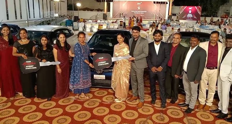 Tanjore IT Company gifts car to employees sgb