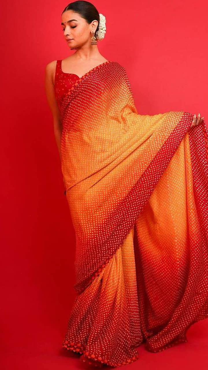 Latest saree design 2024 images Floral printed pure silk sarees with price basant panchami 2024 kxa 