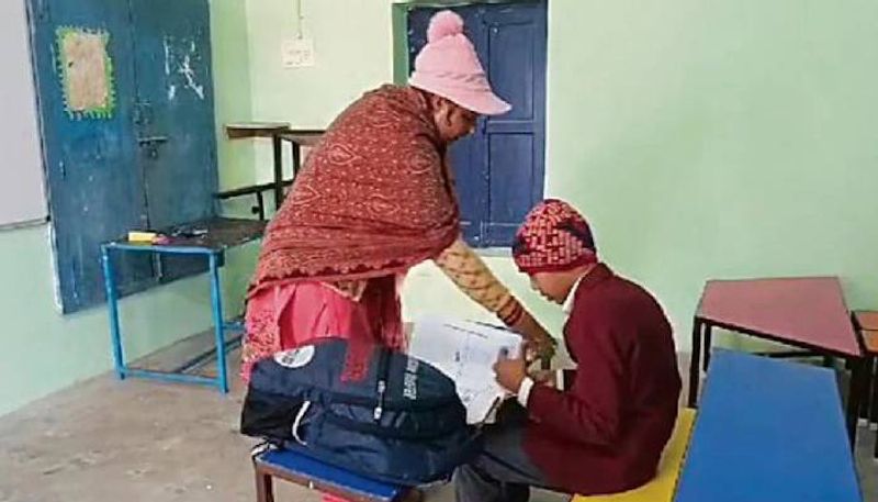 one teacher and one student government school in Kothe Budh Singh village in Punjab rlp