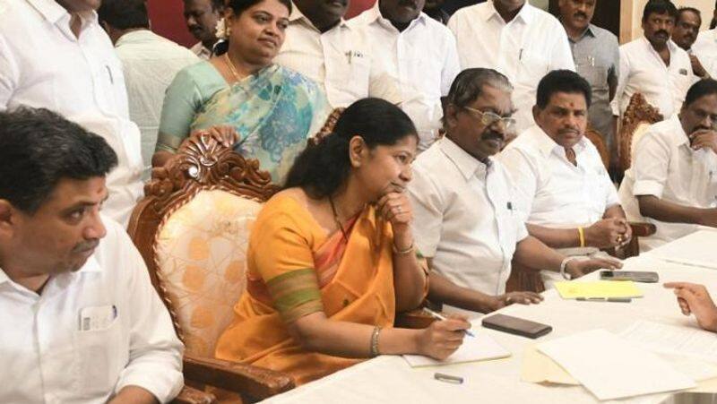 MP kanimozhi said that people should vote in Tamil Nadu in such a way that BJP does not even come second place also vel