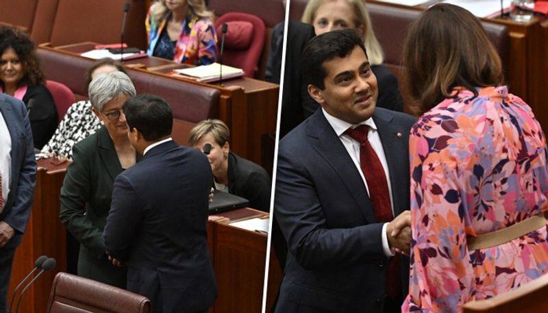 In a first Indian origin Australian Senator Varun Ghosh takes oath on Bhagavad Gita gcw