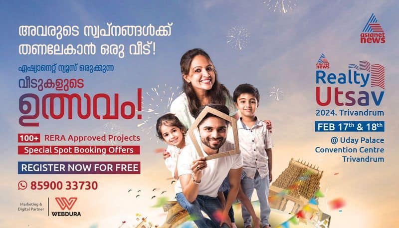 realty utsav buy home in Thiruvananthapuram asianet news 