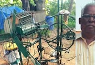 inspirational story of retired school teacher gurucharan pradhan who make multi purpose agriculture machine zrua
