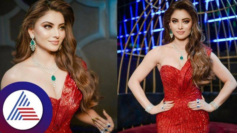 Actress Urvashi Rautela shares photos in red gown wishes photographers to get girld friend on this valentines day gvd