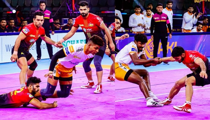 Pro Kabaddi League Bengaluru Bulls lose to Puneri Paltan kvn