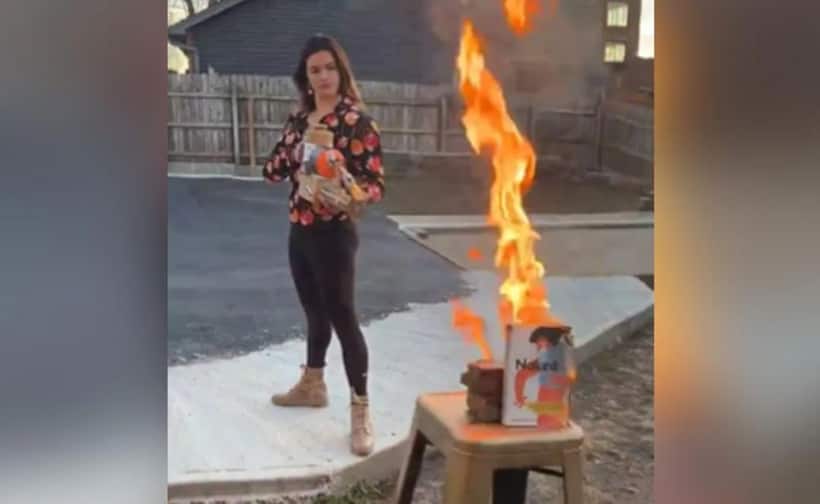 US Elections 2024: Republican candidate spark outcry by burning LGBTQ books in campaign video (WATCH)