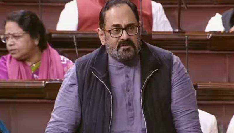 Union Minister Rajeev Chandrasekhars tenure as rajya sabha mp is over he delivered a emotional statement ans