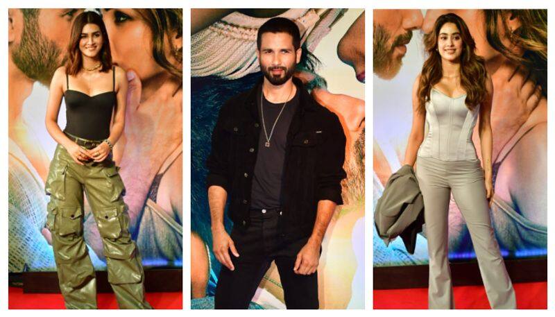 Teri Baaton Mein Aisa Uljha Jiya' screening: Kriti Sanon, Shahid Kapoor and others attend screening in style ATG