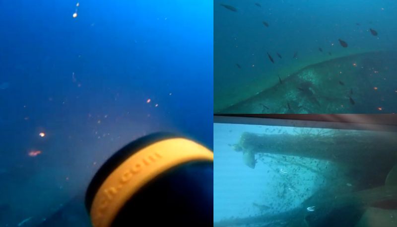 Kerala: Titanic-like shipwreck allegedly sank for years found by scuba team in Varkala rkn