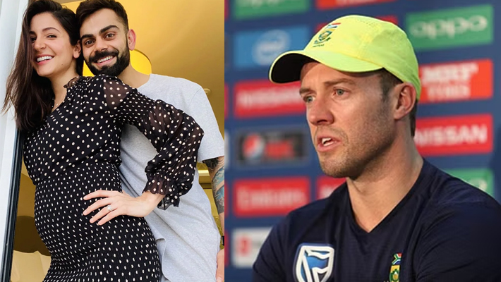 AB De Villiers u turn on Virat Kohli Anushka Sharma 2nd child expectation news said I Made Mistake ckm