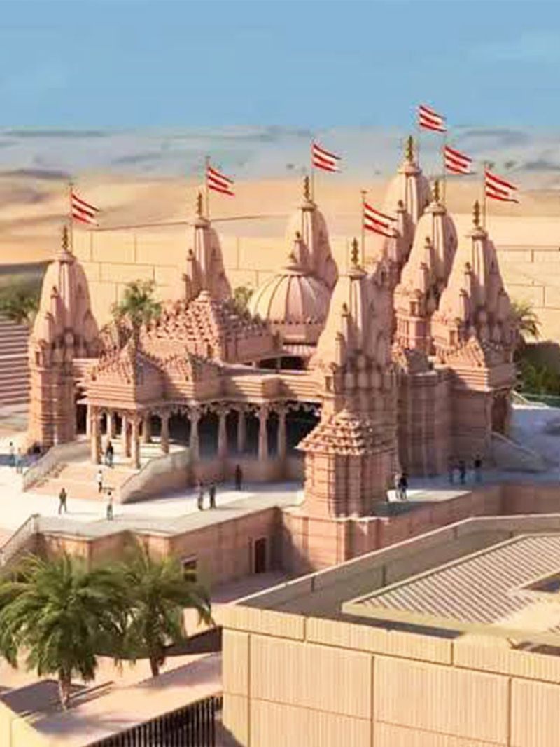 pm modi to inaugurate baps hindu mandir first hindu temple in abu dhabi tomorrow in tamil mks