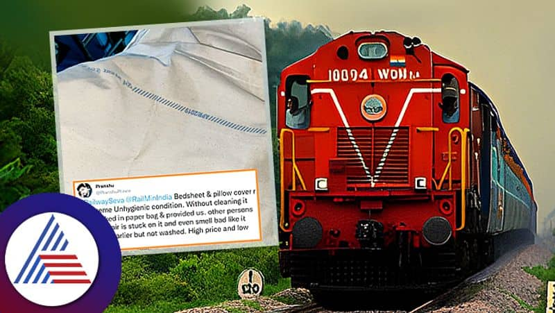 Indian Railways Get Dirty Bedsheet Traveling Passenger In Train How To Complaint Railway roo