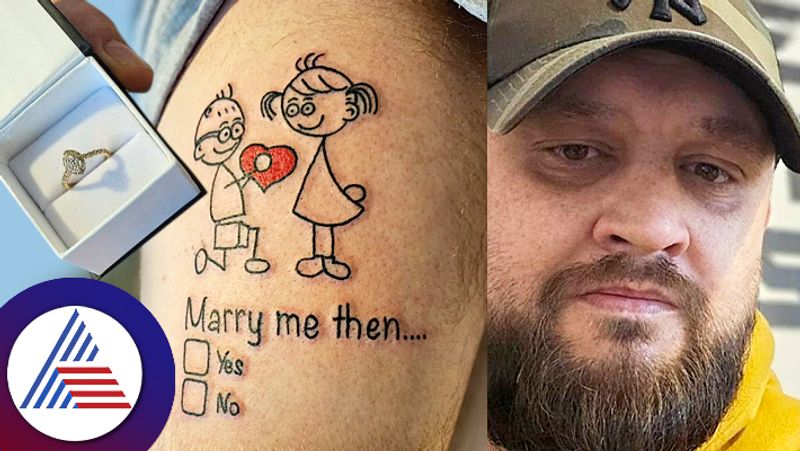 Man Proposed Girlfriend With Tattoo Asks Question roo