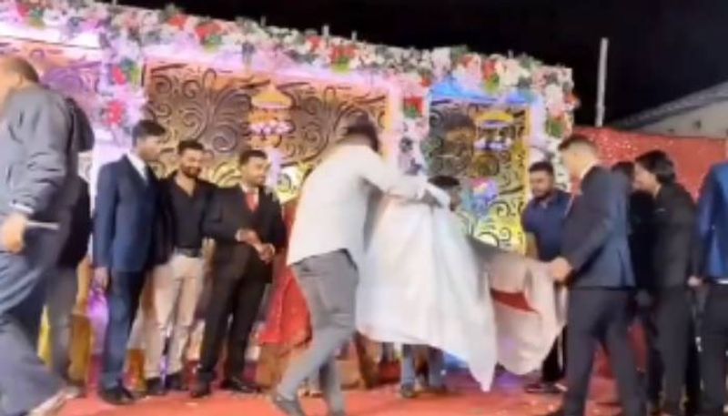 Kama Sutra sofa as wedding gift viral video netizens calls it disgusting rlp  