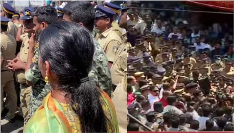 Wild elephant attack in Wayanad: Locals stage massive protest after tusker kills man