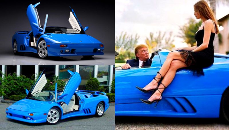 Donald Trump's one-of-one Lamborghini Diablo VT fetches record  9.14 crore at auction