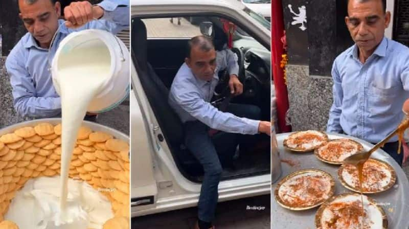 Sharma Ji whose street food stall made him crorepati, rides BMW to work Vin