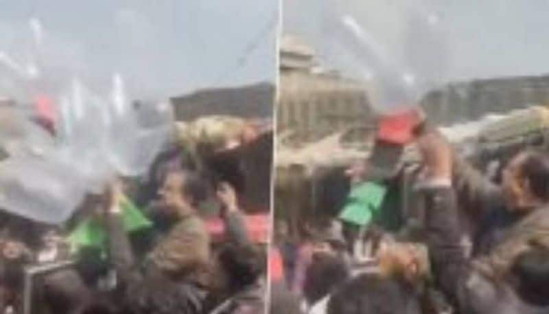 Condoms Used As Balloons During Pakistan Elections 2024 Celebrations ksp