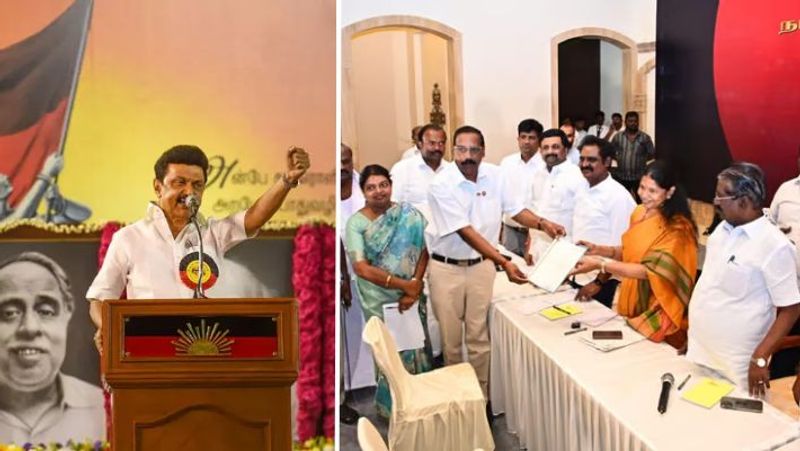 DMK parliamentary election manifesto preparation committee Visit 20 districts-rag