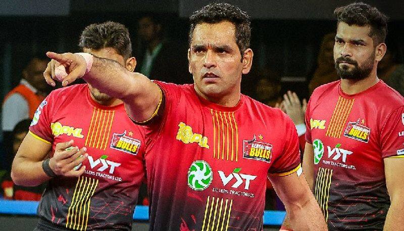 Pro Kabaddi League Bengaluru Bulls Play off race comes to an end kvn 