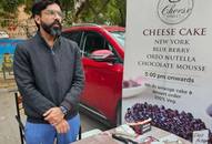 This Street Vendor Sells Delicious Cheesecakes in a Car Worth Rs 22 Lakh success-story-of-ishwar-singh-cake-startup jodhpur iwh