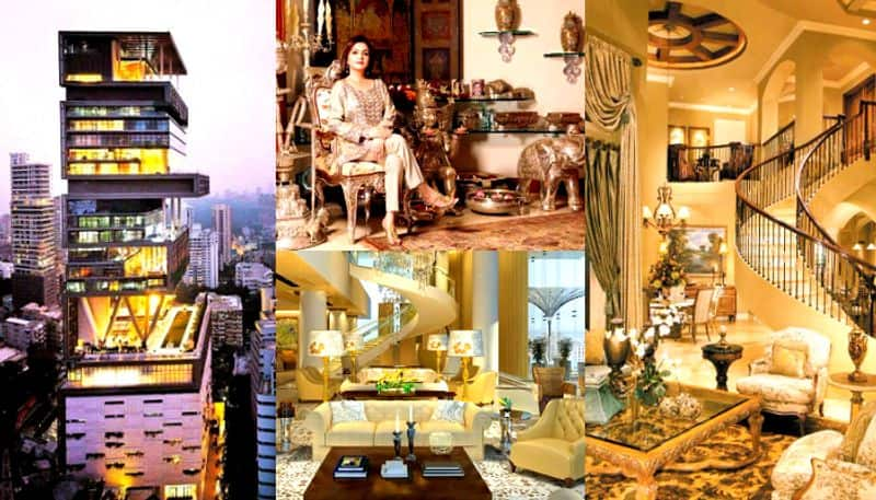 Mukesh Ambani, Nita Ambani's15000 crore Antilia s lounge area designed by bollywood super star wife 