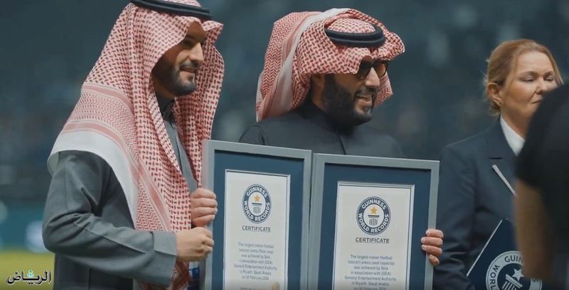 Kingdom Arena stadium entered in Guinness World Records