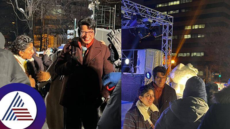 Junaid Khan And Sai Pallavi Enjoy Sapporo Snow Festival While Shooting In Japan suc