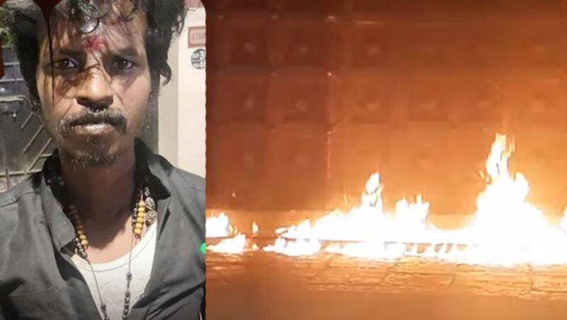 Mylapore Kapaleeswarar Temple fire case... Man Arrest  tvk