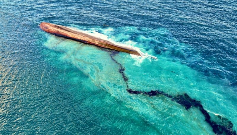 mysterious tanker that caused a major oil spill after capsizing off Trinidad and Tobago finally refloated