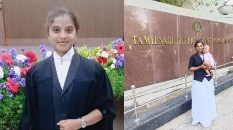 TN Cm Stalin wishes 23 year old Thiruvannamalai tribe woman sripathi who passed tnpsc civil judge exam  Rya