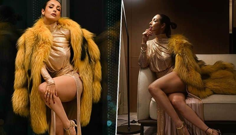 SEXY viral photos: Malaika Arora flaunts her voluptuous body in High thigh slit gown RBA