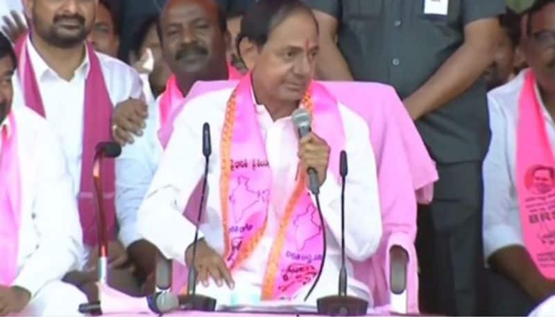 BRS Chief K Chandrashekar Rao alias KCR Bus Yatra Fore 2024 Elections JMS