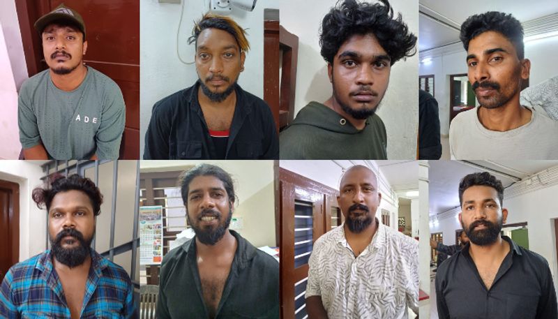 Gangster gang including accused in Shan's murder case arrested in kayamkulam alappuzha fvv