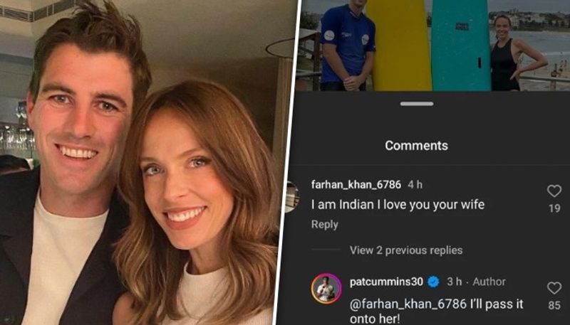 cricket Pat Cummins' epic response to Indian fan's 'I love your wife' comment on Valentine's Day Insta post wins hearts osf