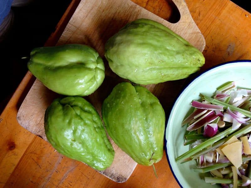 Chayote Health benefits it can boost your health chow chow benefits tamil  Rya