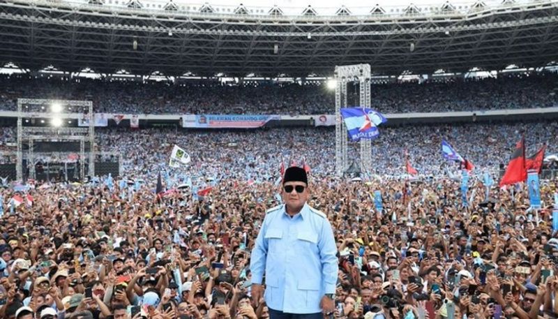 Indonesia's Prabowo Subianto surges ahead in epic battle as millions cast votes in Record-Breaking turnout avv