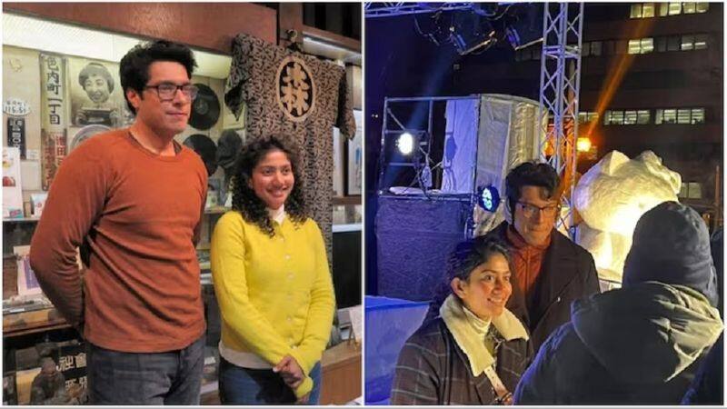 Pics Of Sai Pallavi And Aamir Khans Son Junaid From Their Films Shoot In Japan Go Viral gvd