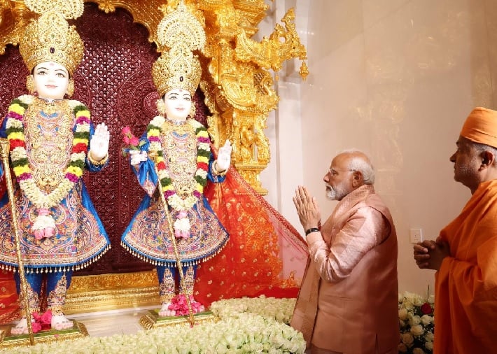 Abu Dhabi's first Hindu temple is dedicated by Narendra Modi-rag