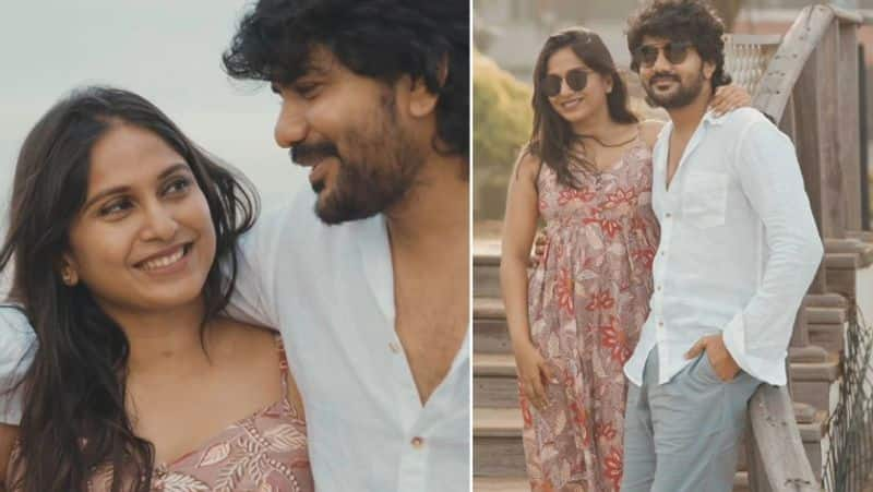 Kavin valentines Day special romantic photoshoot with his wife Monicka David viral gan