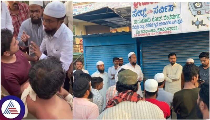 Raichur Sunni Muslims attacked on Ahmadiyya Muslim Maulvi for promoting Hindu Muslim harmony sat