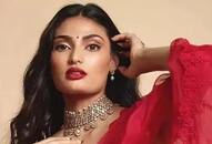 athiya shetty wedding jewellery Latest earrings designs artificial bridal jewellery sets kxa 